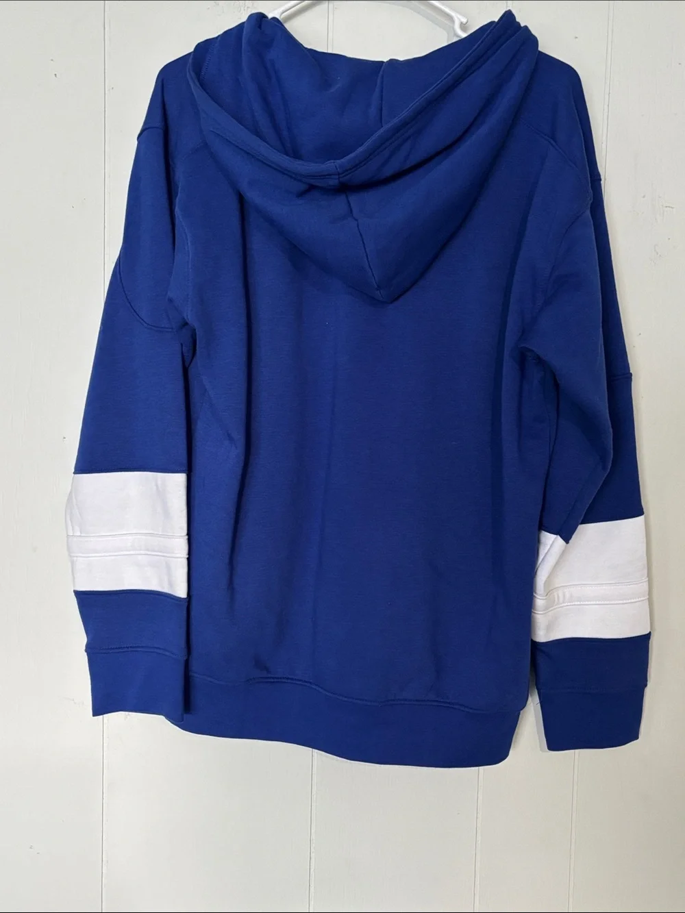NHL Royal Blue Crewneck Hoodie with White Lightning Logo